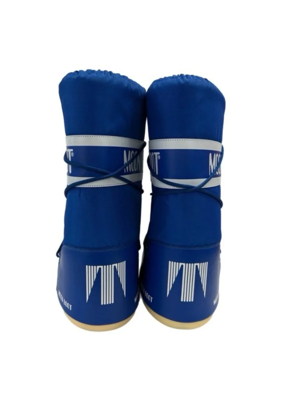 Moon Boot Icon Classic Blue Winter Snow Boots W SIZE 10-11.5
